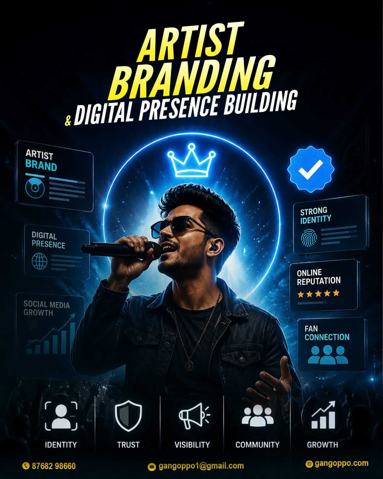 Artist Branding & Digital Presence Building